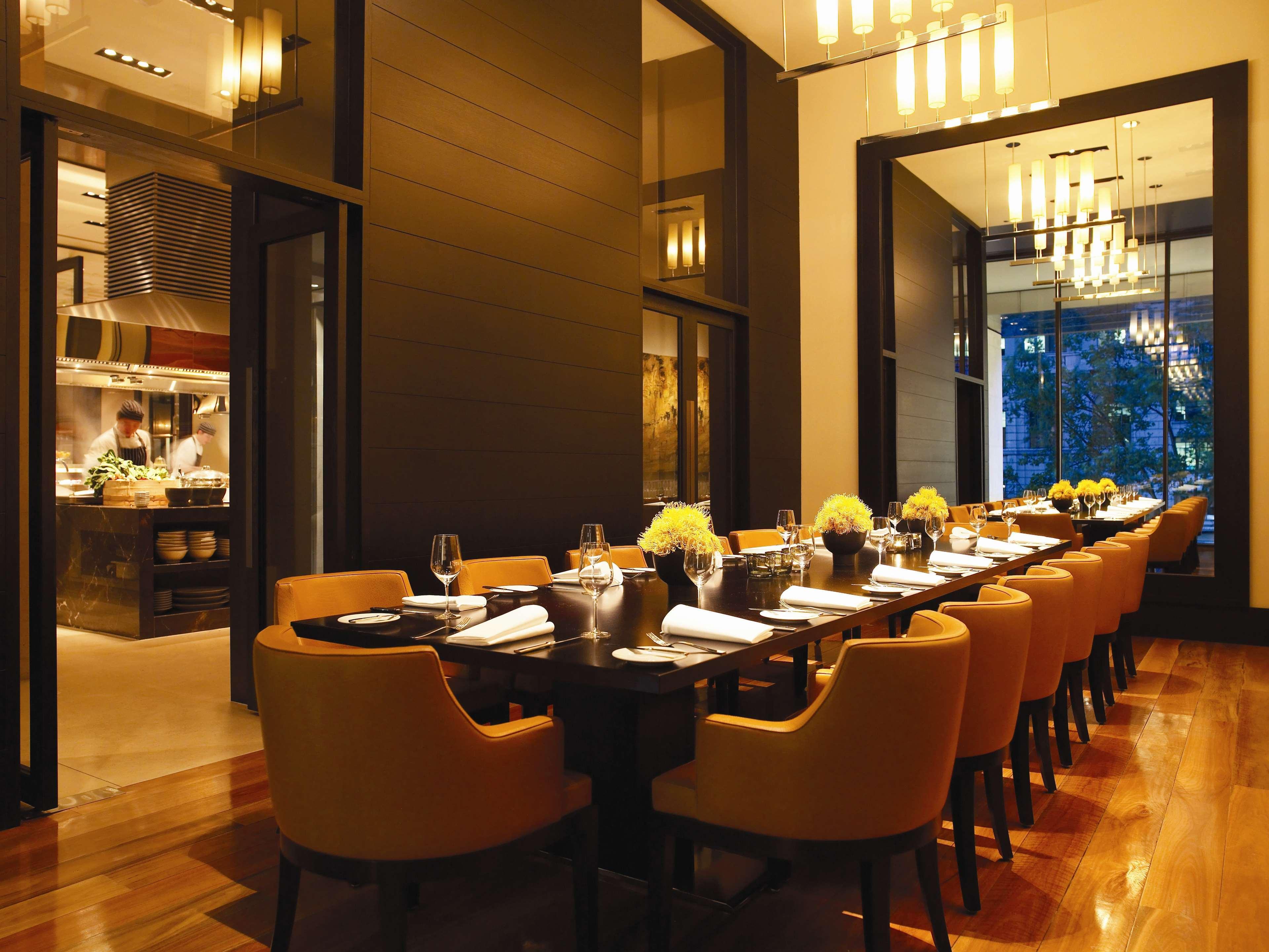 Hotel Grand Hyatt Melbourne Esterno foto The private dining room at the restaurant