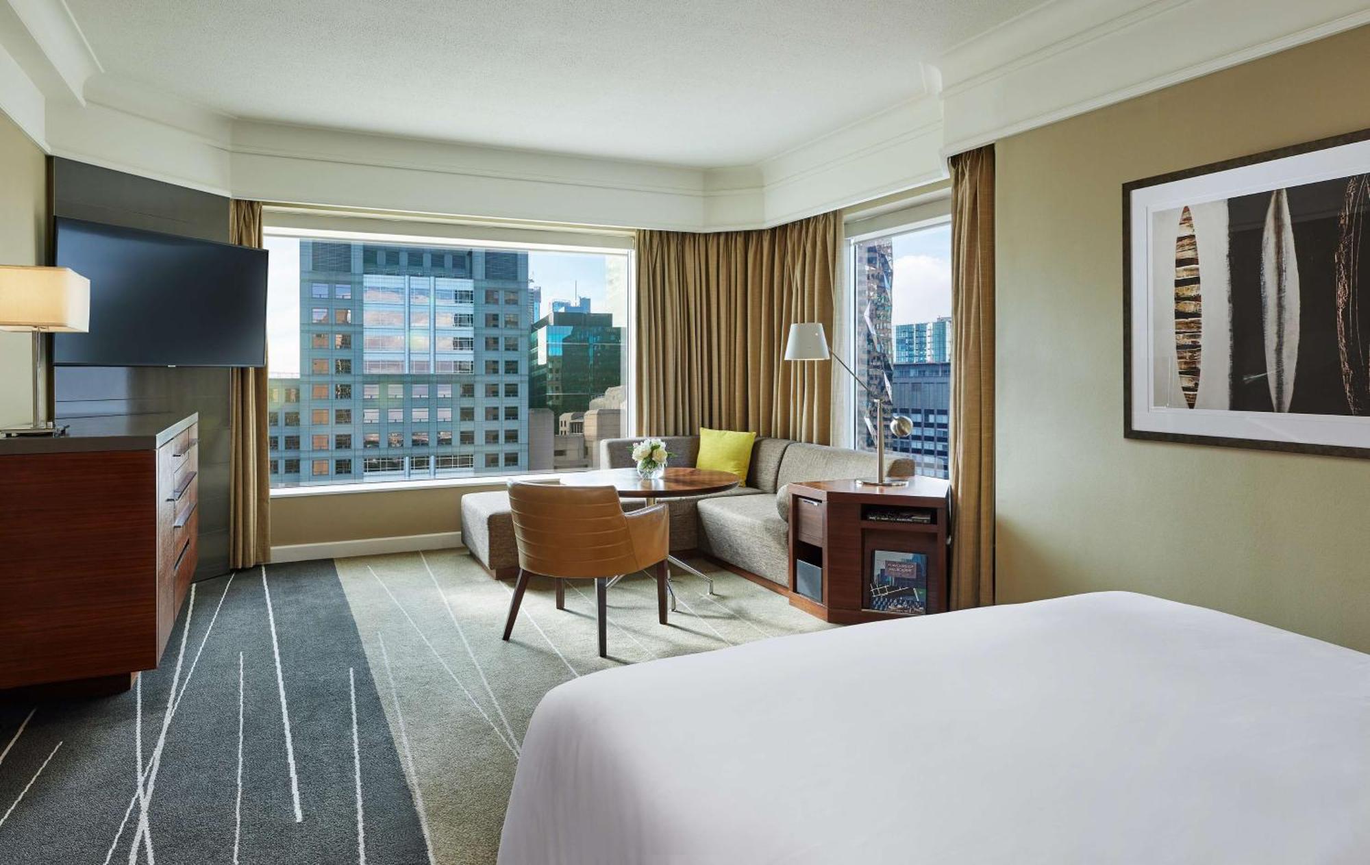 Hotel Grand Hyatt Melbourne Esterno foto A guest room at the hotel