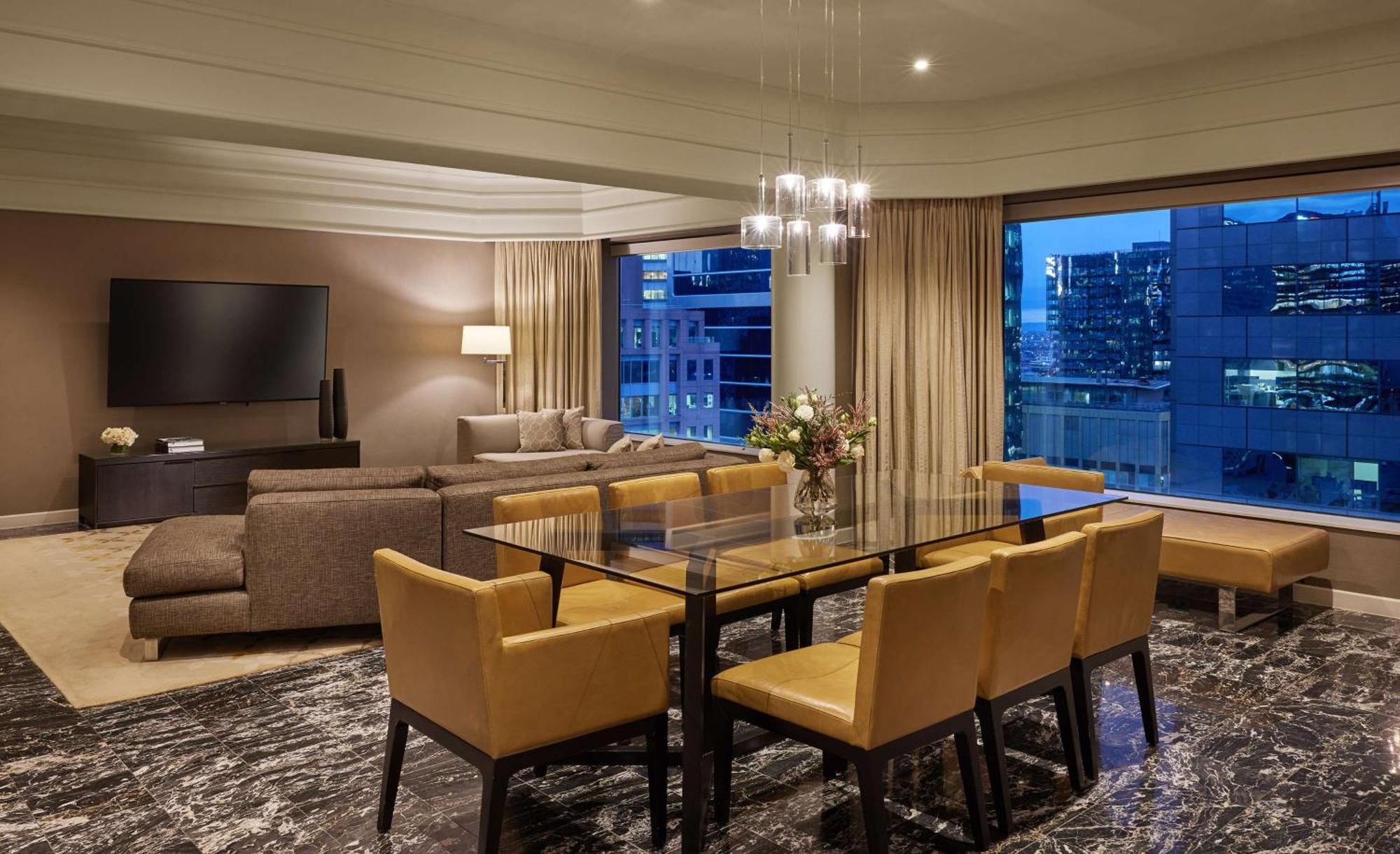 Hotel Grand Hyatt Melbourne Esterno foto A suite at the hotel