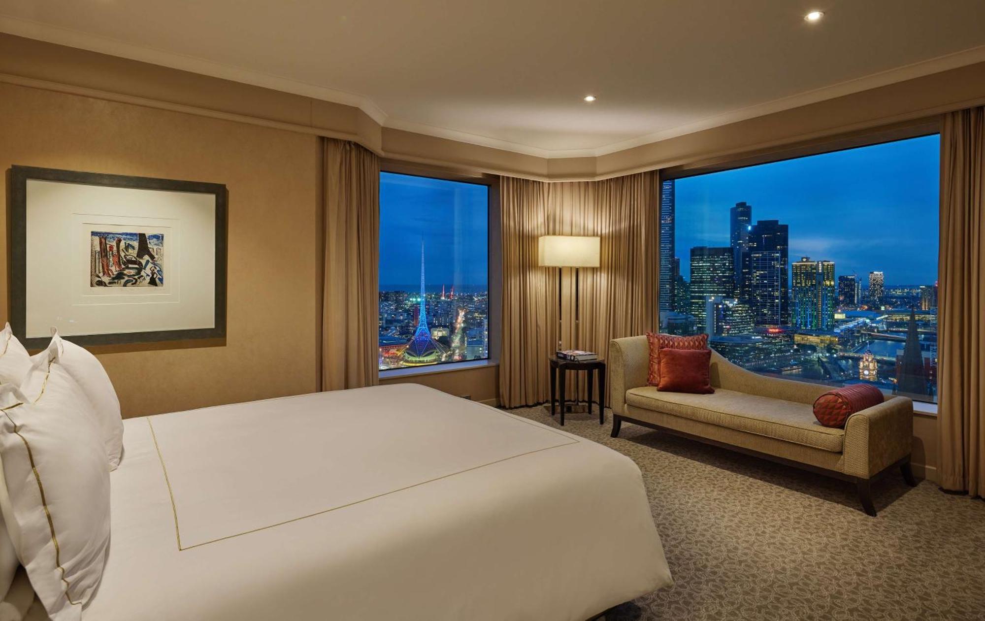 Hotel Grand Hyatt Melbourne Esterno foto A bedroom at the hotel
